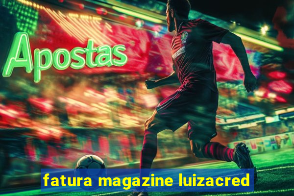 fatura magazine luizacred